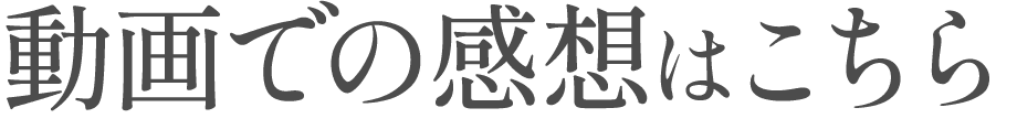 動画での感想はこちら